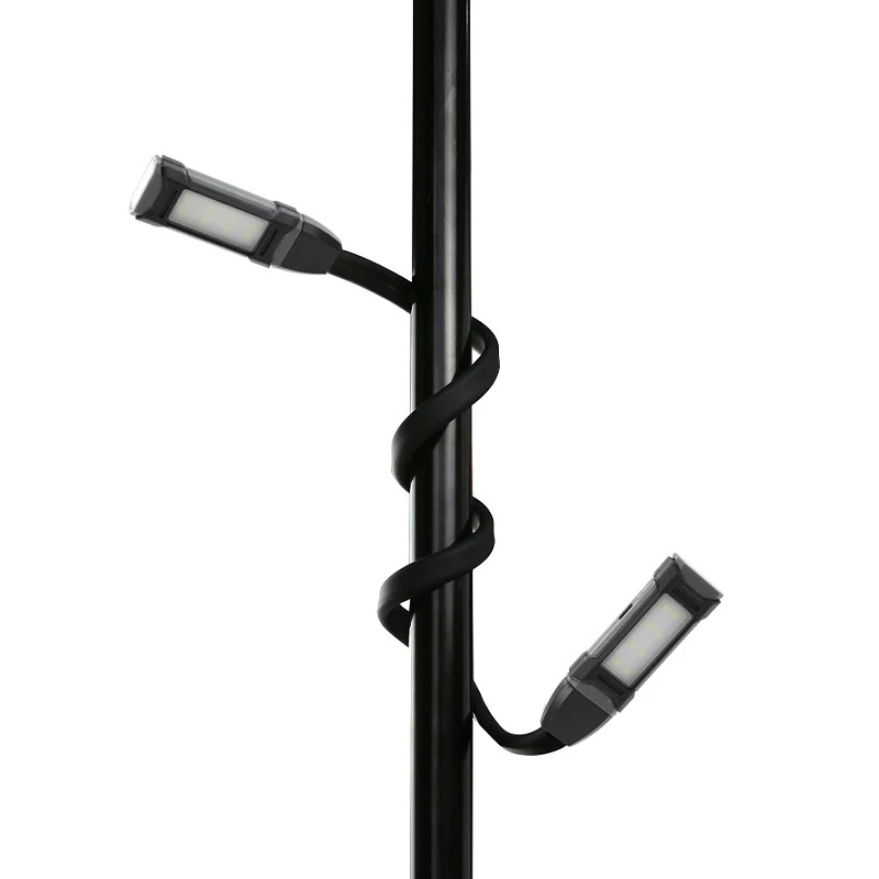 Cross-Border Magnetic Hanging Neck Light, Rechargeable and Adjustable, Home Reading Neck Light, Multifunctional Led Car Maintenance and Repair Light