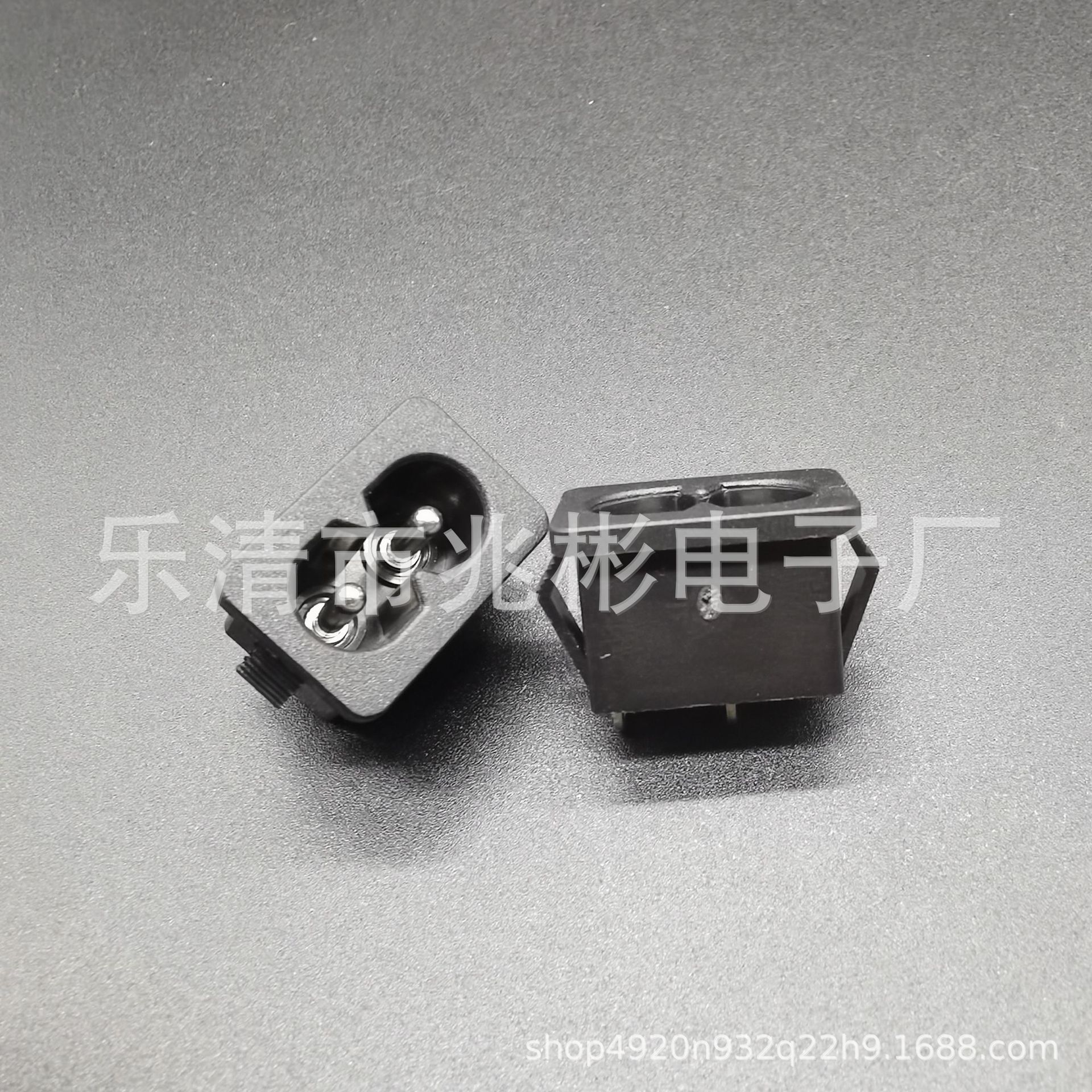 供应 AC电源插座 DB-8器具插座小八字插座22*15电源转换插座