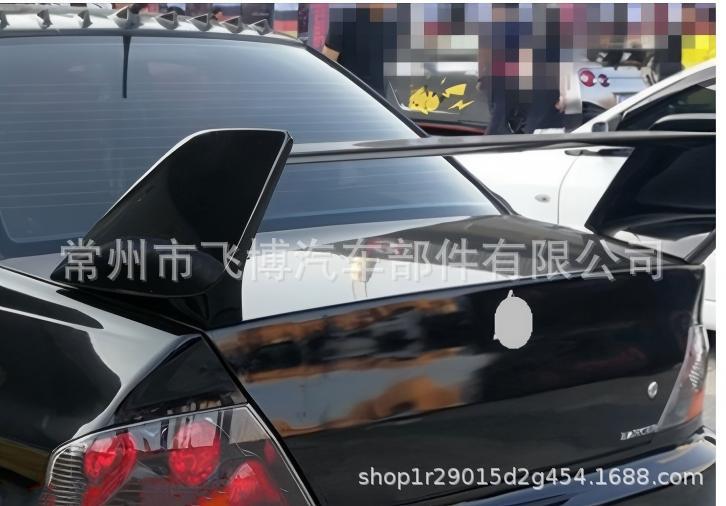 Suitable for Sedan Universal Rear Wing Mitsubishi Lancer Lingshuai Wingshen Old Civic Modified Sports Style Fixed Wing