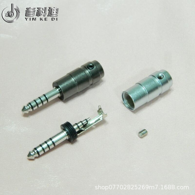 适用于索尼4.4mm平衡插头 锁线外壳 音频升级线4.4mm平衡镀铑插头