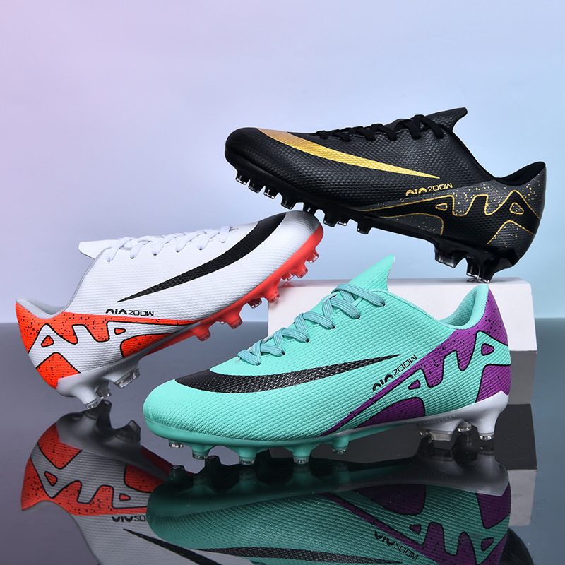 Cross-border Low-top Football With Long Short Spikes Competition Training, Suitable For Men Women, Adult Use On Grass,_voghion.com