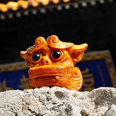 山西介休博物館の人気商品、琉璃神獣獬豸の冷蔵庫用マグネット、文化的で創造的な樹脂工芸品、磁気式、中国風