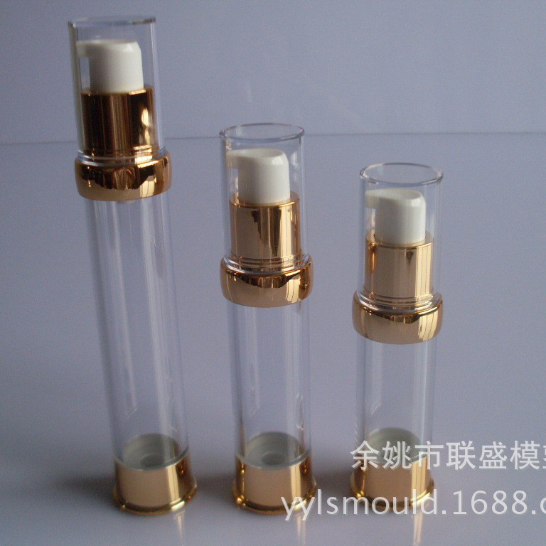 工厂批发5ml 10ml 15ml 20ml 30ml 鸟嘴乳液真空瓶 化妆品瓶