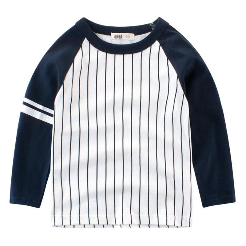 Ropa para niños otoño nueva camisa de fondo para niños al por mayor de manga larga para niños coreanos color a juego camiseta para niños un envío