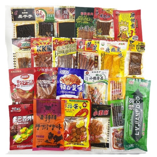 Snack Nostalgia 8090 Spicy Stick Bulk Purchase Childhood Spicy Chips Wholesale Childhood Spicy Stick Gift Pack The Taste of Childhood