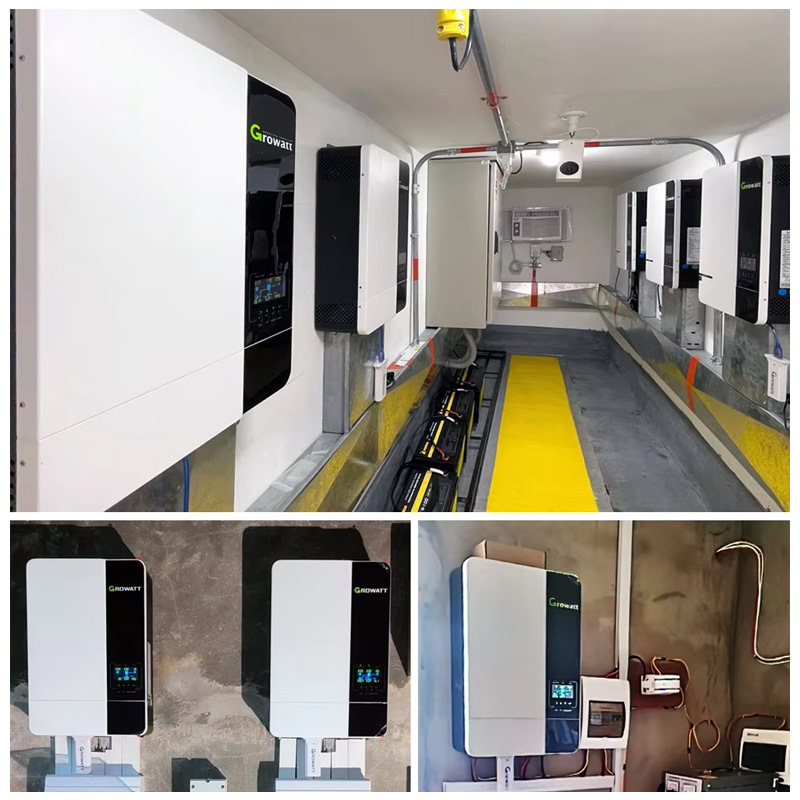 Inversores solares Growatt, inversores fotovoltaicos industriales y comerciales, máquinas integradas de control de inversores fuera de la red multimodelo al por mayor