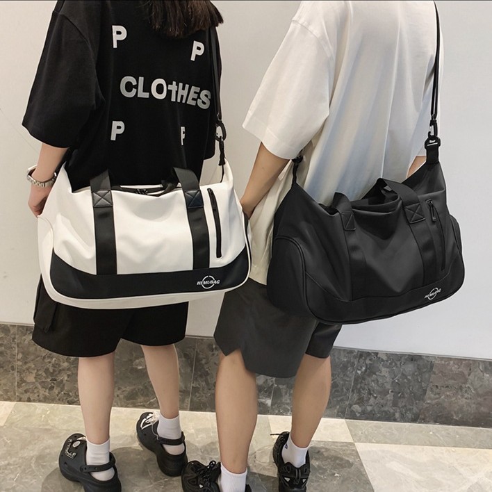 Trendy sayohat sumkasi - katta sig'im, quruq-nam ajratish, sport uchun