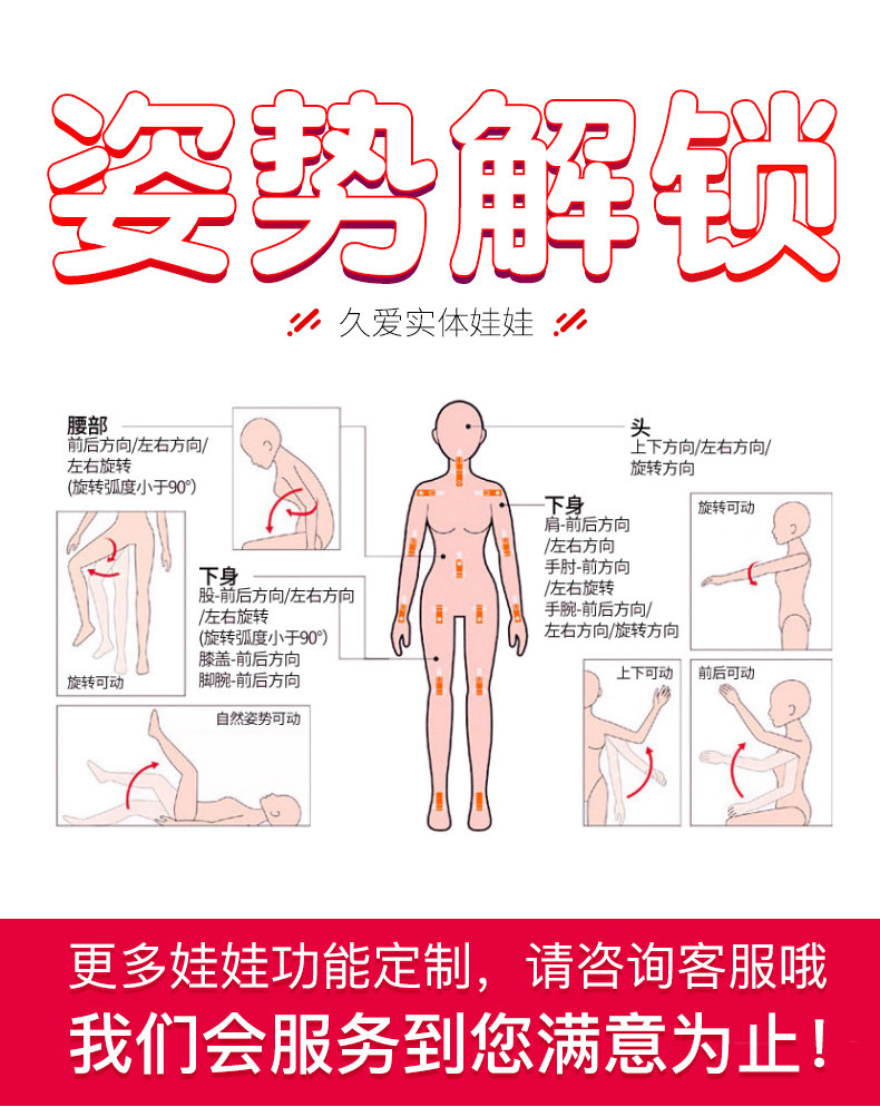 Jiuai Inverted Mold Male Masturbator TPE Half-Body Doll Manual Adult Toy — detail image 16