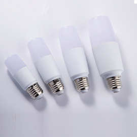 led灯超亮柱形灯E27螺口白光暖光家用超亮灯泡E27螺口节能灯泡