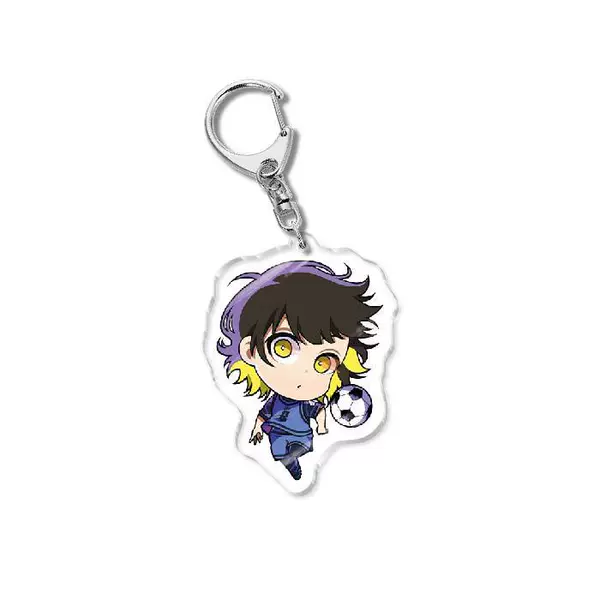 Blue keychain