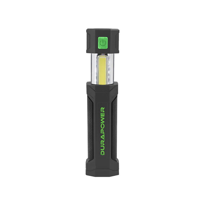 Customized cross-border COB maintenance lamp USB charging multifunctional strong magnetic auto repair work lamp with red light warning