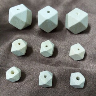 ������ľ��ɢ��DIY�Ʒ��� 10-30mm�˽�ľ�� �ֹ�������� ��ɫ/