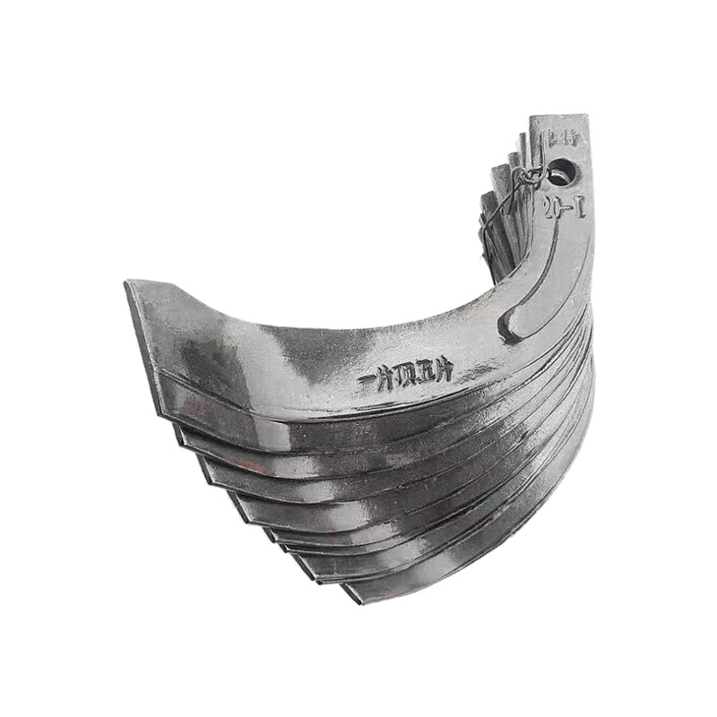 激光合金旋耕机刀片225/245/265型 加强筋高锰钢耐磨抗弯旋耕刀