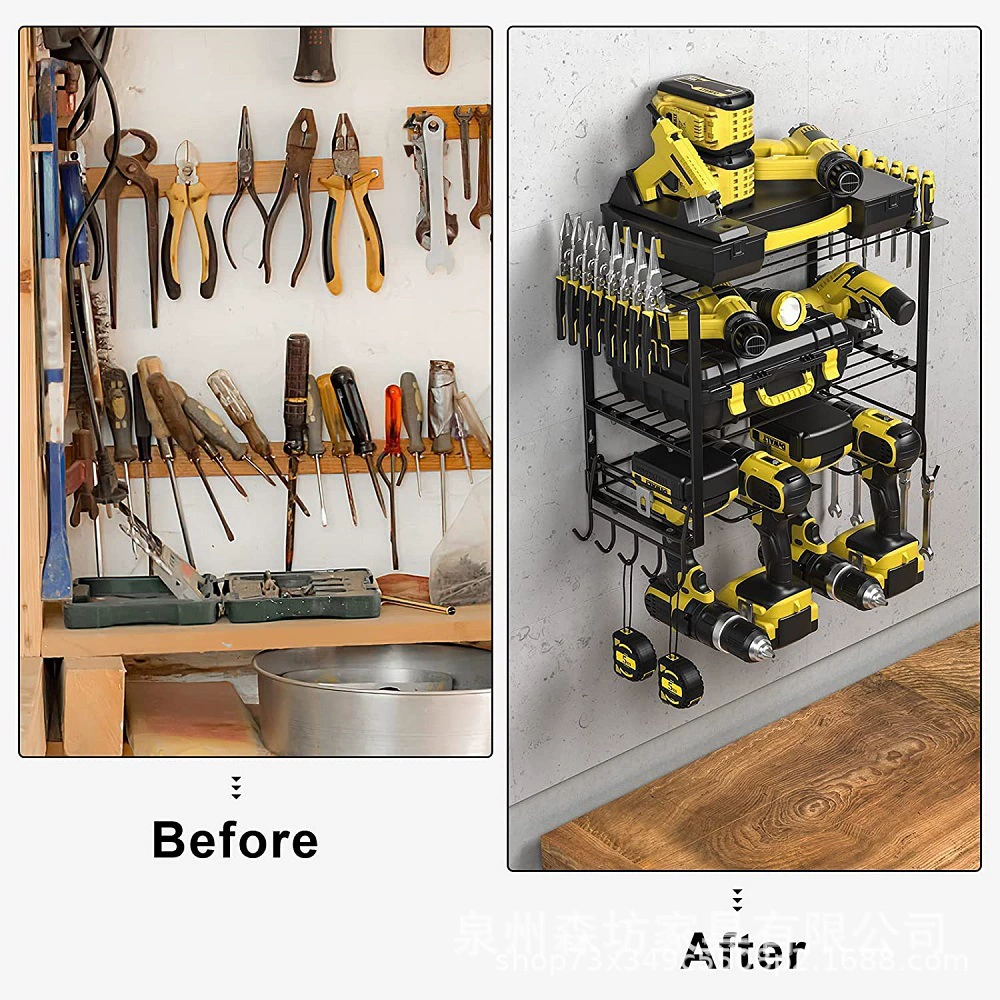 Electric multilayer heavy storage system, handheld electric drill