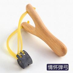 批发价弹弓怀旧木质木头弹弓怀旧玩具户外木把弹弓手工制作弹弓