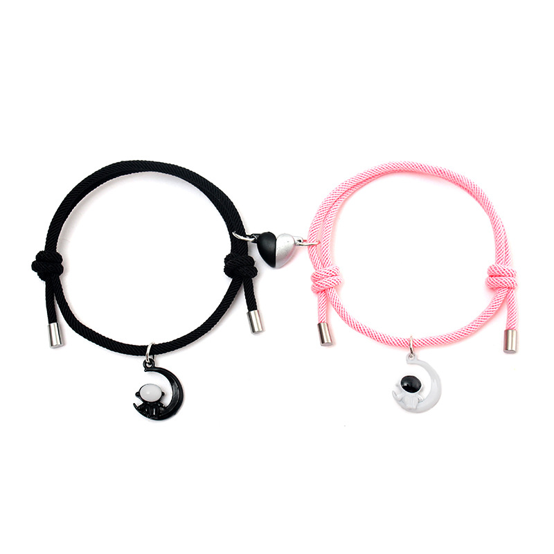 Style Simple Astronaute Alliage Pas D'incrustation Coupler Bracelets display picture 6