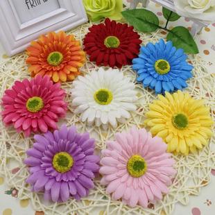 Realistic art decoration solar-powered, 10cm, sunflower
