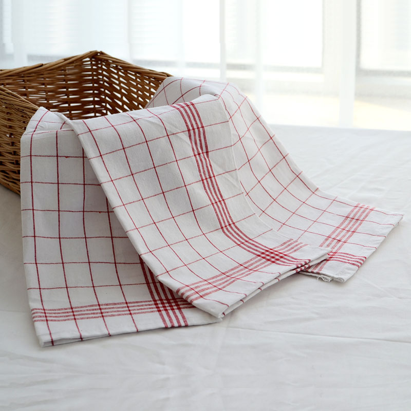 Yipin kitchen multi-purpose towel European-style Western food cotton napkin tablecloth dishcloth tea towel pad rag 3-piece set