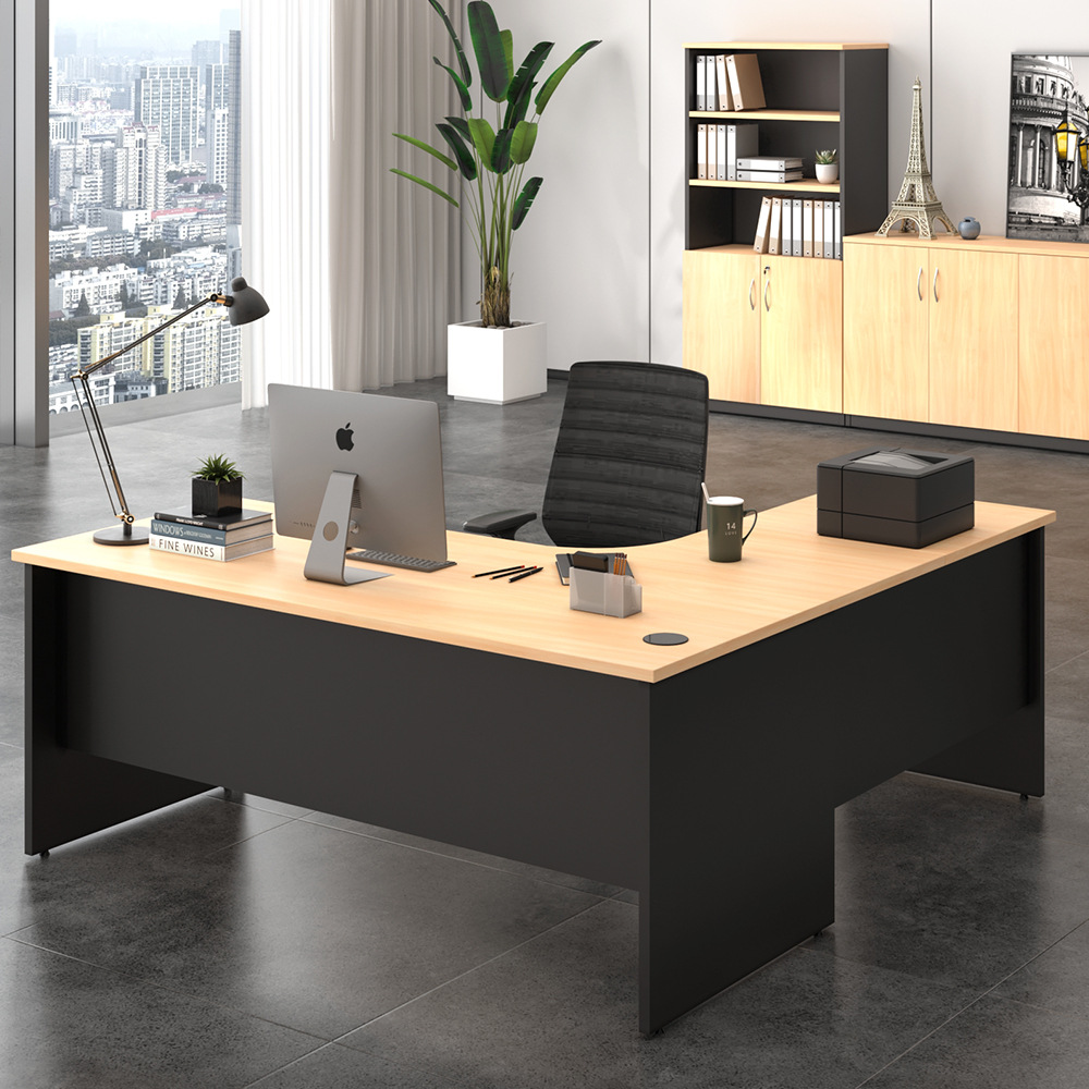 Mesa del jefe atmósfera Mesa del presidente simple Mesa de una persona moderna Mesa de finanzas Mesa de oficina clásica Mesa de clase grande