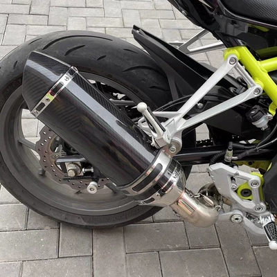 Modified with Scorpion Sc Ar — Motorcycle exhaust pipe