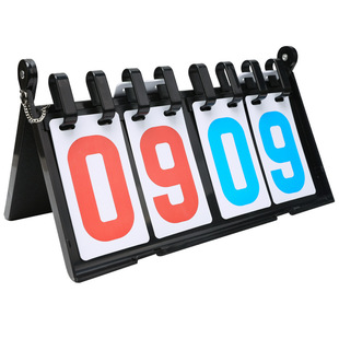 Scoreboard Steel Plate 4 6 Basketball Scoreboard Table Scoreboard Game Flip Board Table Tennis Badminton
