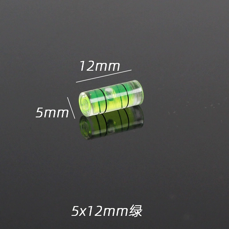 Небольшой горизонтальный пузырь измерительный инструмент горизонтальный линейка фитинги цилиндрический зеленый горизонтальный шарик держатель инструмента штангенциркуль клапан пузырь