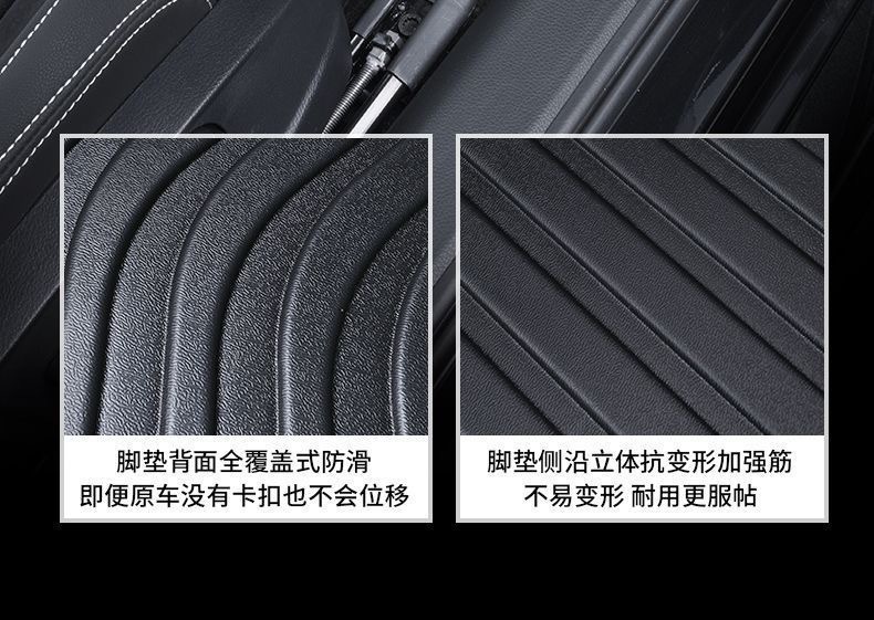Floor Mats for GAC Aion Yplus Aion S TPE Car Foot Mats