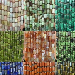 8x12mm天然水晶切断面円柱原石桶珠散珠半製品アクセサリーdiyブレスレットネックレス部品