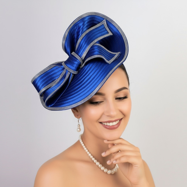 New European and American Retro Bridal Headpiece with Diamonds for Photo Shoots, Bridal Prom Hair Accessories, Headband Headpiece