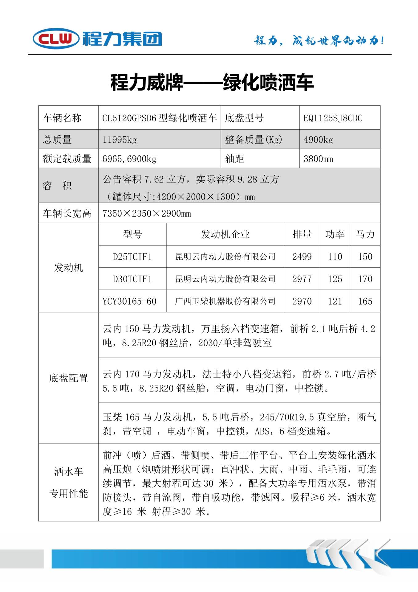 9-Ton Dongfeng Sprinkler Truck, Green Spraying Truck Picture Configuration Parameters, Landscaping Sprinkler Truck Manufacturer Price