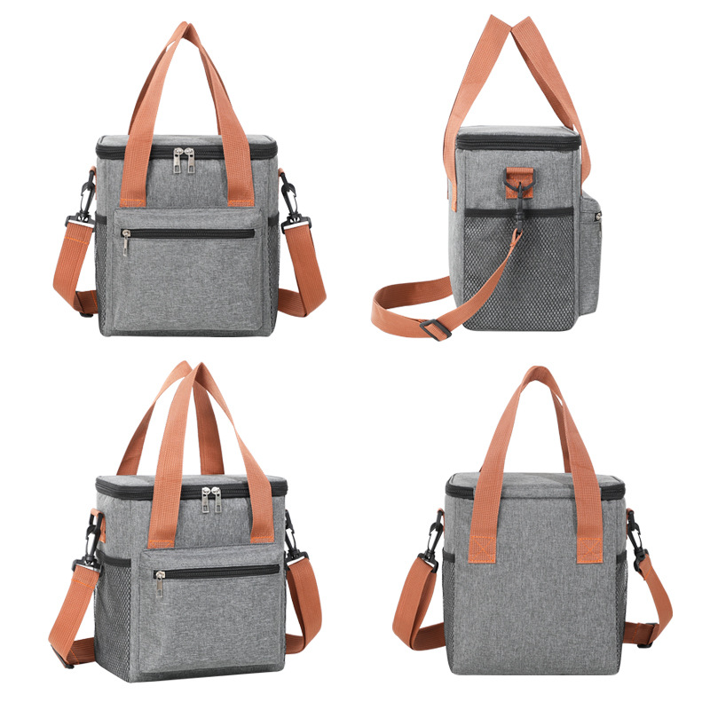Nueva bolsa de almuerzo explosiva transfronteriza, bolsa de hielo con aislamiento catiónico de mensajero, bolsa de picnic, bolsa de campamento, bolsa de lonchera con bolsa de arroz