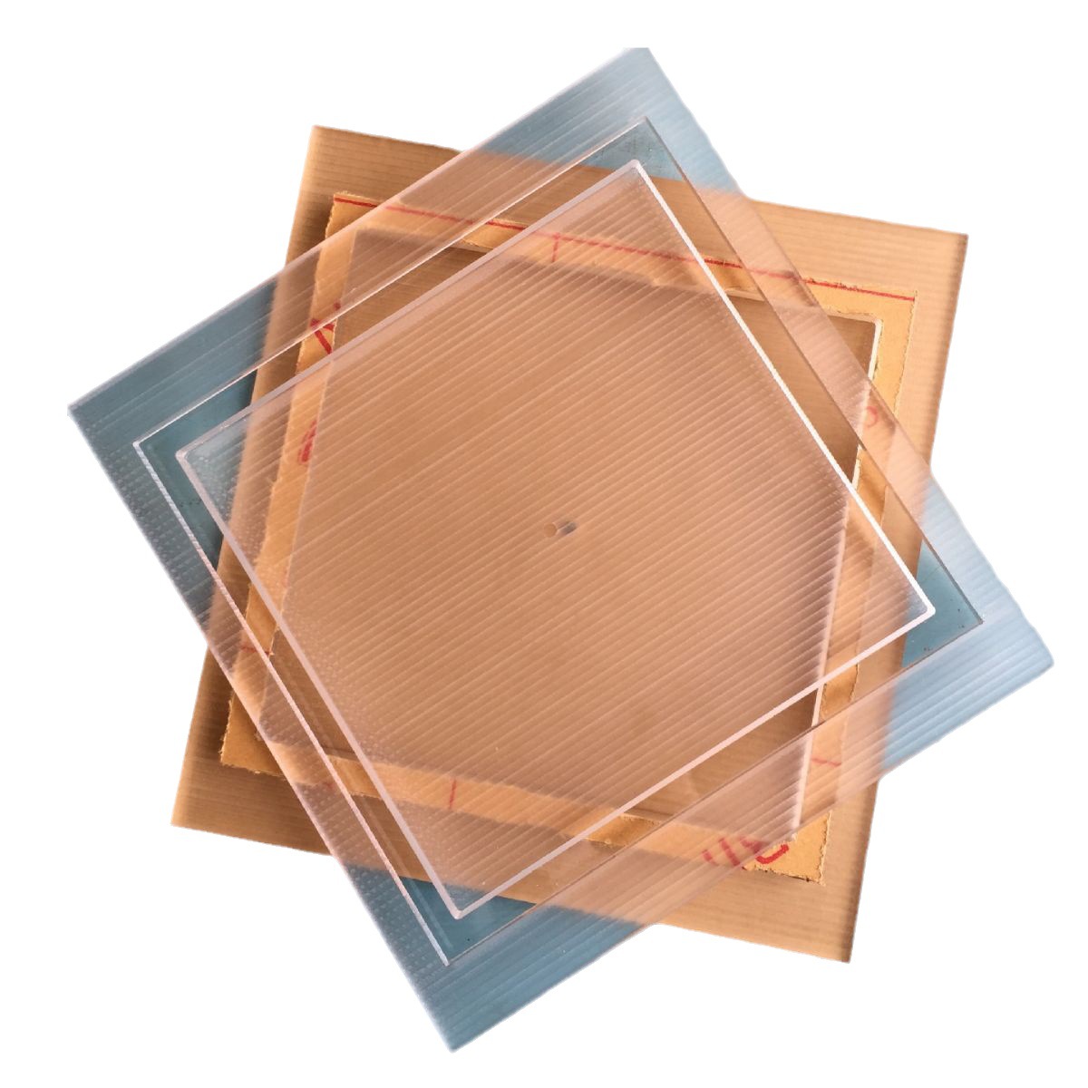 透明亚克力厚板展示盒加工有机玻璃热弯雕刻桌腿激光广告牌UV