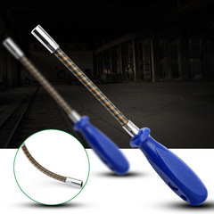 Throat buckle screwdriver sleeve hexagonal wrench spring can be bent 7mm hexagonal tube sleeve throat buckle 