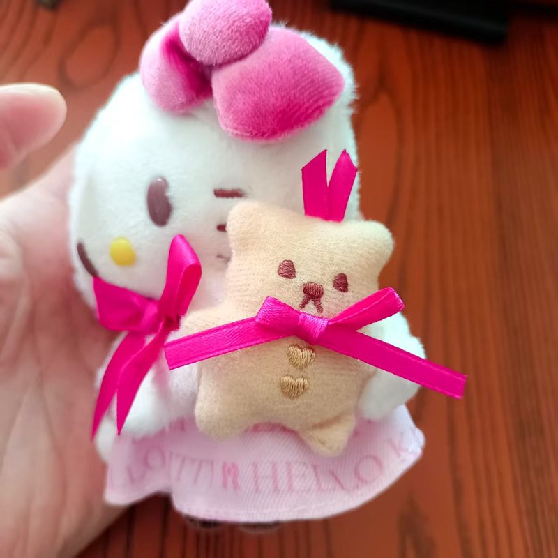 かわいいクロミぬいぐるみペンダントサンリオシナモン犬漫画人形人形カップルスクールバッグペンダントキーホルダー|undefined