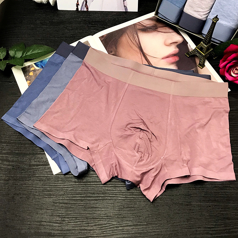 high quality Internet Popular Men's Underwear Modal Non-marking Breathable Quick-drying Sports Pants Comfortable Boxers Boxers Men