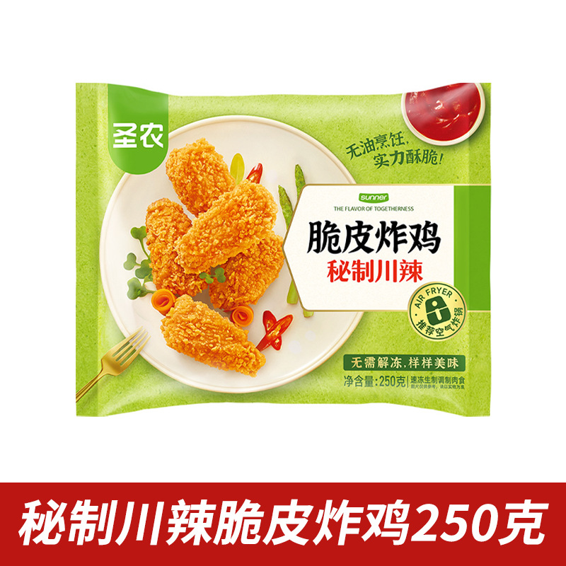 비법의 사천 매콤 크리스피 프라이드 치킨 250g (250g)