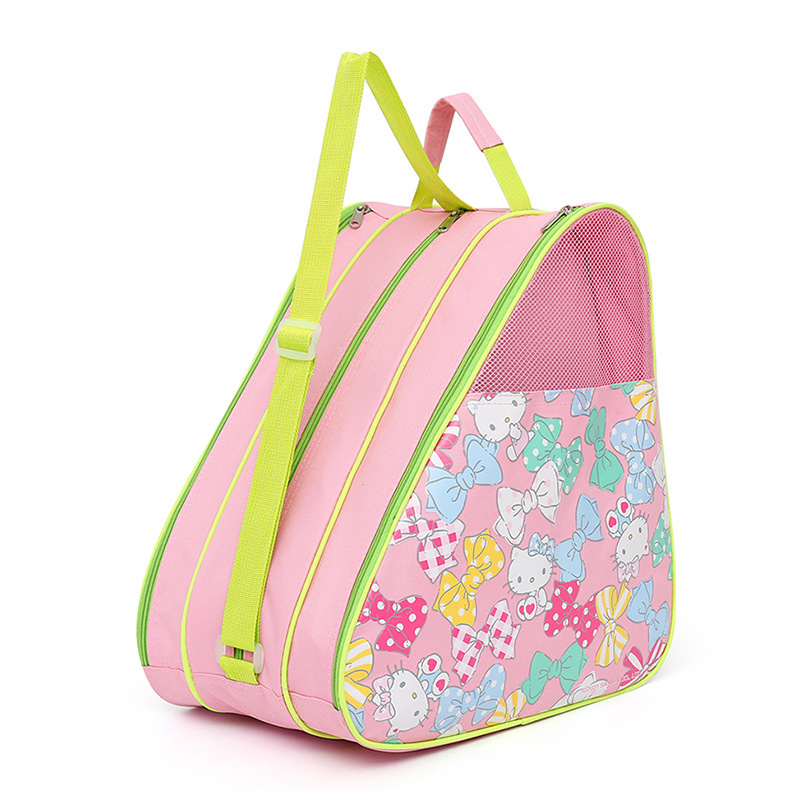 Factory wholesale roller skating backpack children's roller skating equipment storage bag thickened roller skating bag sports backpack roller skate bag Factory wholesale roller skating backpack children's roller skating equipment storage bag thickened roller skating bag sports backpack roller skate bag
