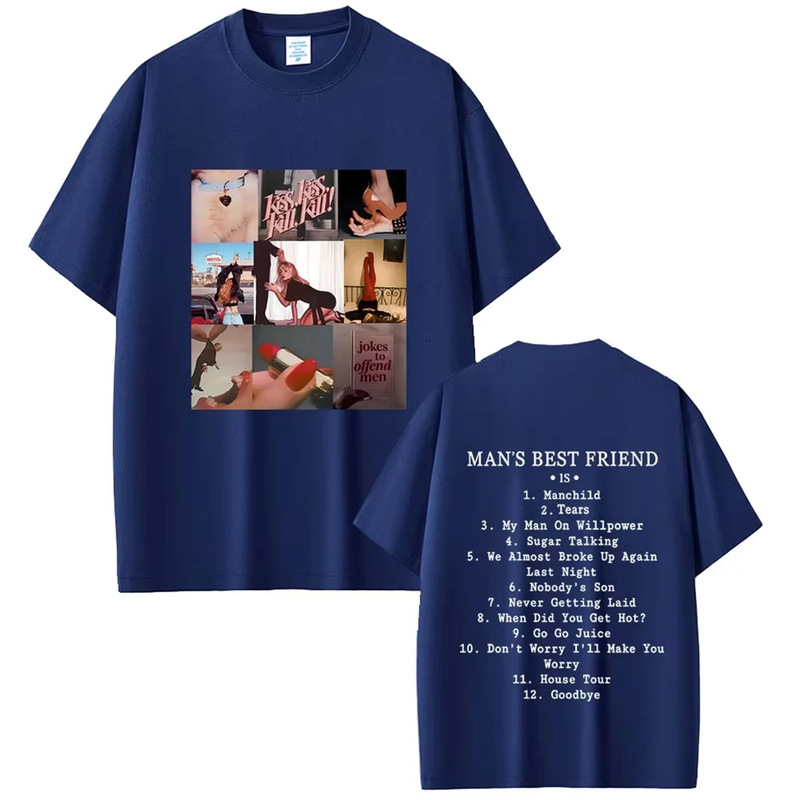 Sabrina Carpenter "Best Friend of Man" Y2K T-Shirt Hot Fashion Men and Women Retro Children Sabrina Carpenter "Best Friend of Man" Y2K T-Shirt Hot Fashion Men and Women Retro Children