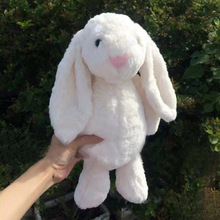 玩偶批发兔子风垂耳兔毛绒玩具可爱兔子安抚公仔送女生日