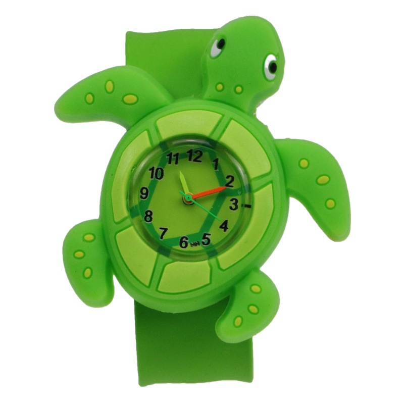 Children's Quartz Slap Watch Creative Cartoon Educational Toy Hot-Selling Trendy Student Influencer Picks Quartz Watch