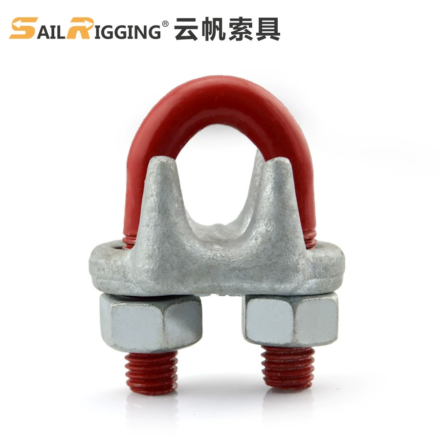 США стандартная кованная головка 1/2 углеродистая сталь оцинкованная стальная канатная карта U-образный замок Yunfan такелажный производитель