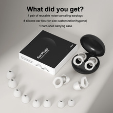 跨境超强专用硅胶隔音耳塞睡觉专用不涨耳降噪超强耳罩静音防打呼