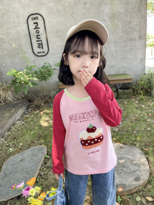 2025 Spring New Unisex Children's Casual Fashion Sleeveless Oversized Cartoon T-Shirt Base Top