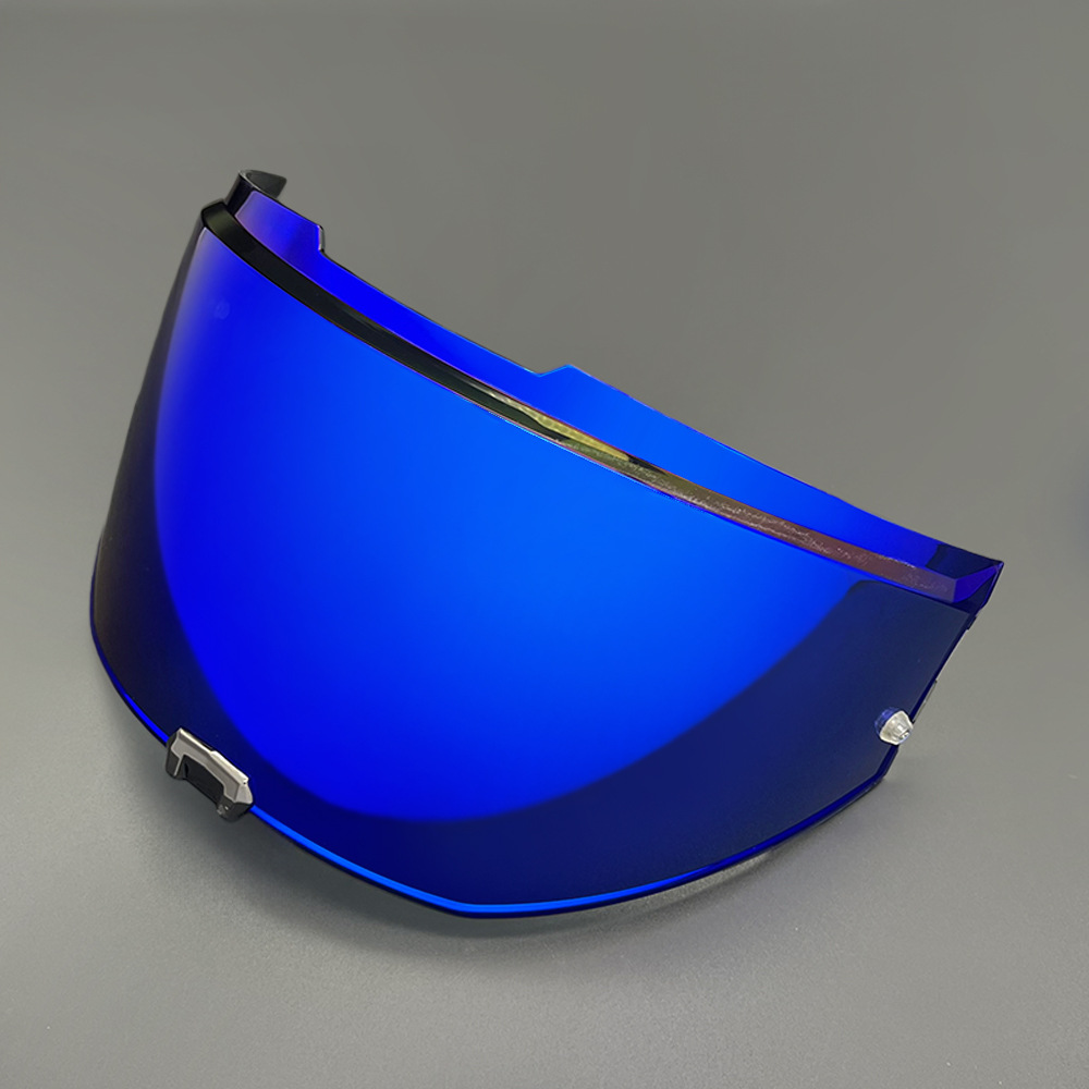 Motorcycle Helmet Lens Compatible with Ff910 Advant 2, Multi-Color Day and Night Universal Iridescent Design