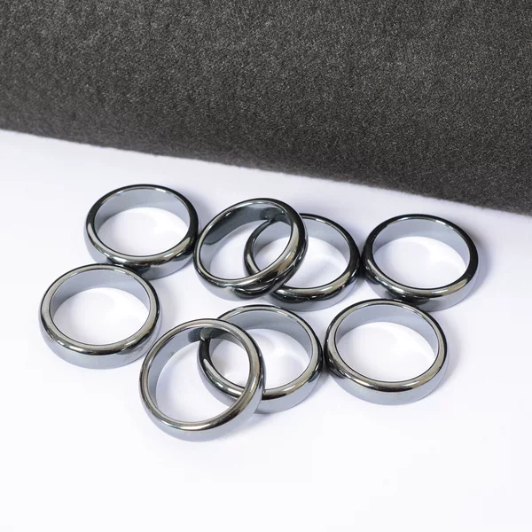 Cross-Border Hematite Rings, Rings, Hot-Selling Ring Gifts at Exhibitions, Fashionable Street Stalls and Small Accessories