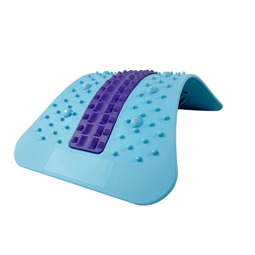 Lumbar relaxer sixth generation stepless adjustment lumbar corrector waist traction massager back stretcher