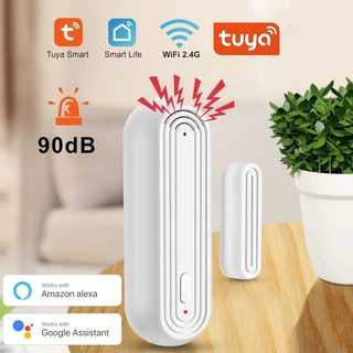 涂鸦WiFi智能门磁传感器app控制USB无线门窗感应器门磁报警探测器