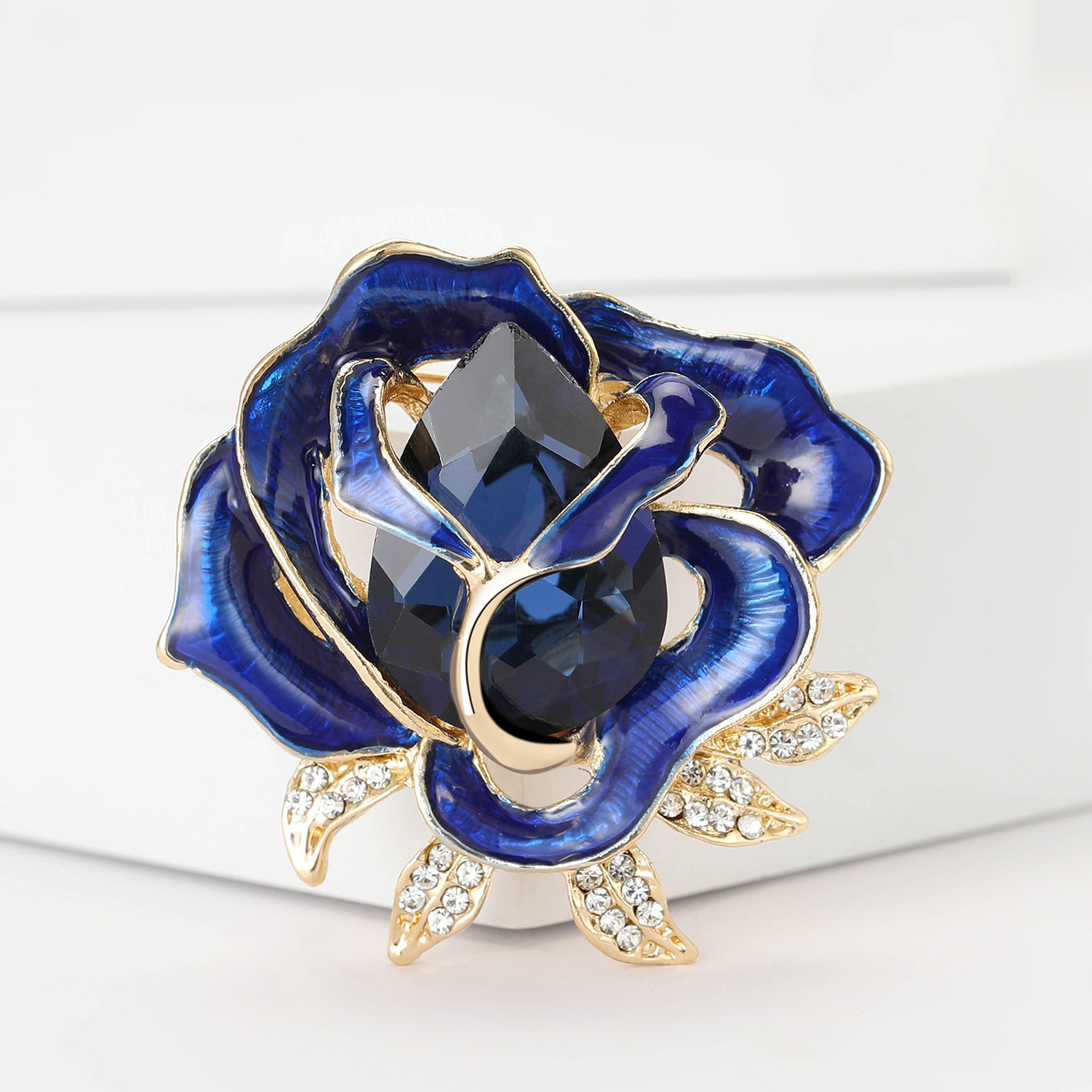 Business, Cocktail Party Occasion Elegant Vintage Style Streetwear Pin Rose Alloy Enamel Women's Brooches