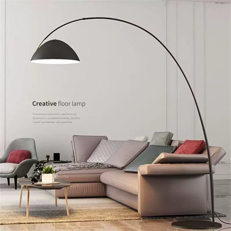 全光谱钓鱼灯客厅落地灯沙发立式台灯北欧高级感氛围灯卧室氛围灯
