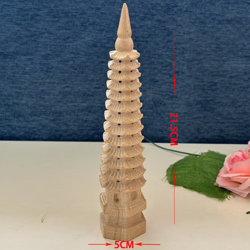 桃の木文昌塔卸売 7 階 9 階 11 階 13 階木彫り工芸品オフィス装飾品文昌塔|undefined